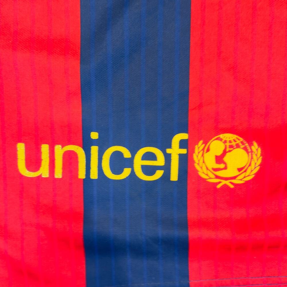 Nike FC Barcelona 2016/17 Home Jersey Men’s L Authentic Blaugrana Soccer Shirt - Picture 10 of 11
